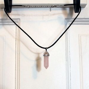 Pink Quartz Choker